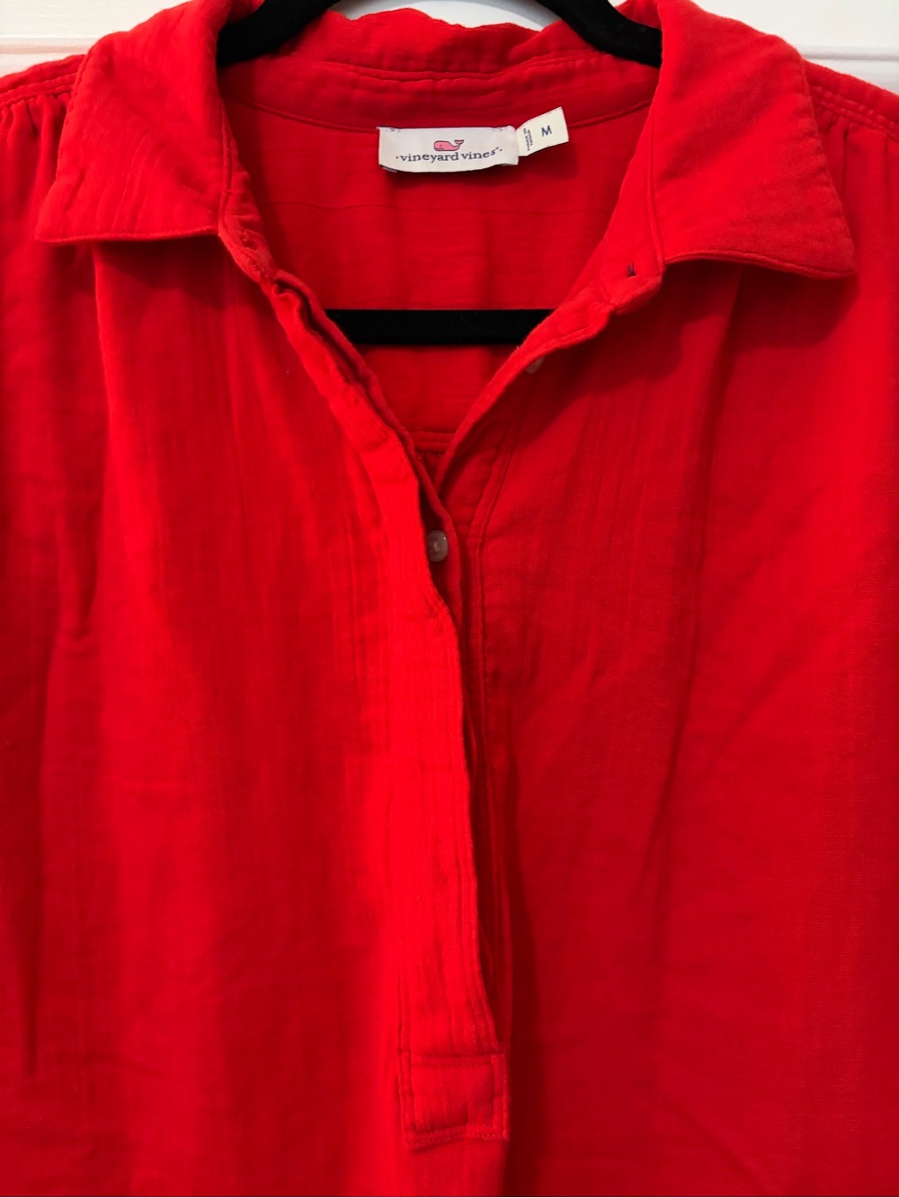 NWOT Vineyard Vines Margo Double Gauze Shirtdress - Picture 3 of 9